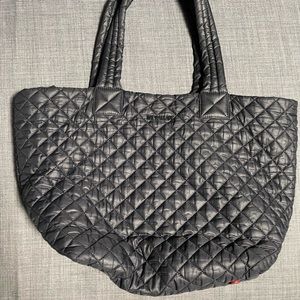 MzWallace Black Medium Metro Tote